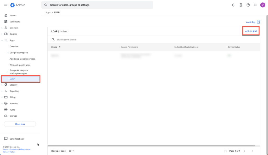 Google Workspace Integration - Mist