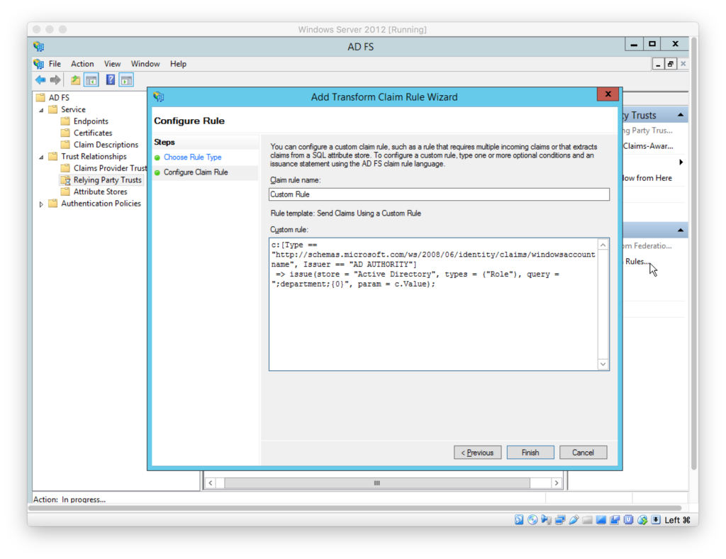 SAML setup with ADFS - Mist